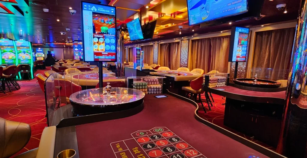 Inside the Carnival Horizon casino
